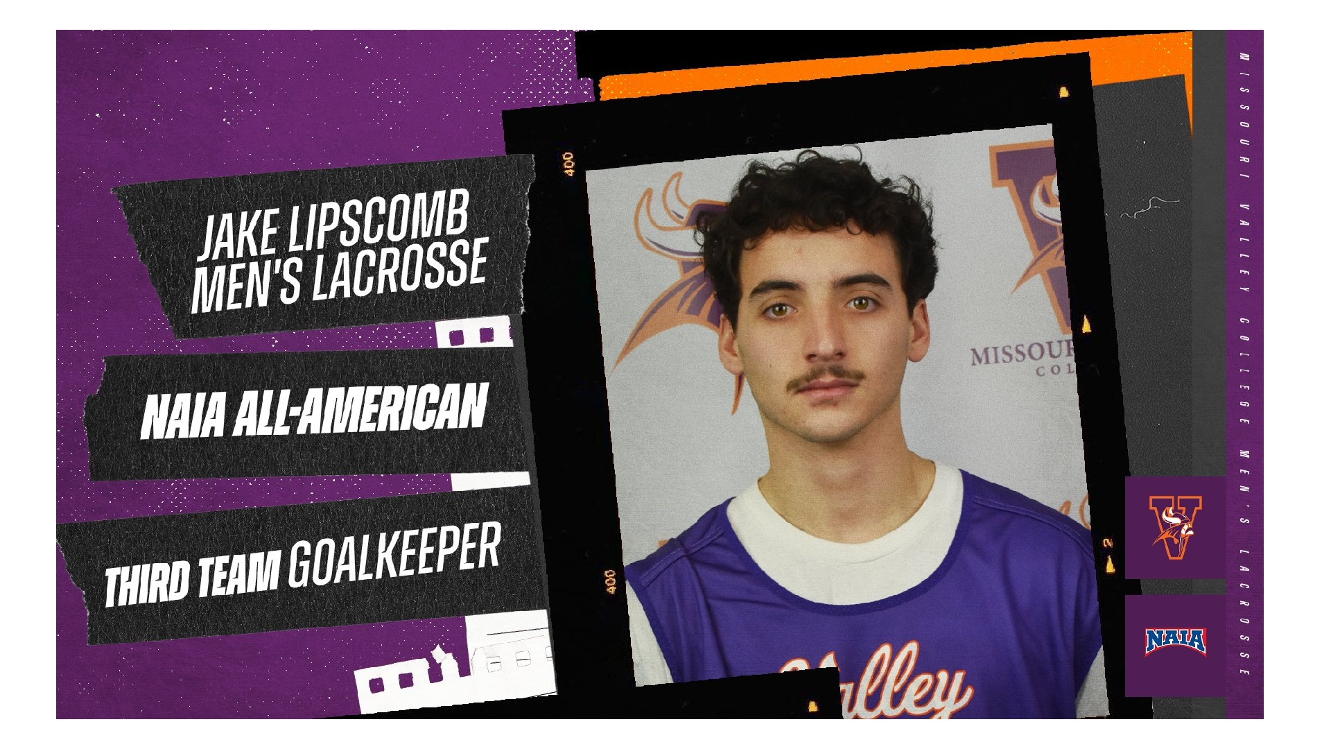 Men's Lacrosse Goalkeeper Recognized as NAIA All-American