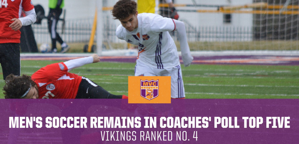 Men's Soccer Remains Coaches' Poll Top Five