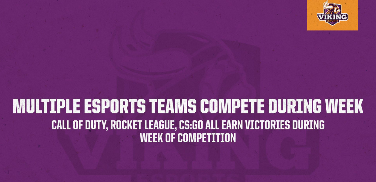 Multiple eSports Teams Compete During Week
