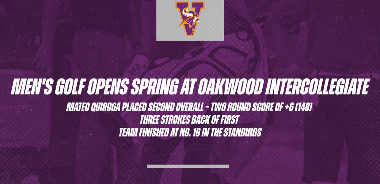 Men's Golf Opens Spring at Oakwood Intercollegiate