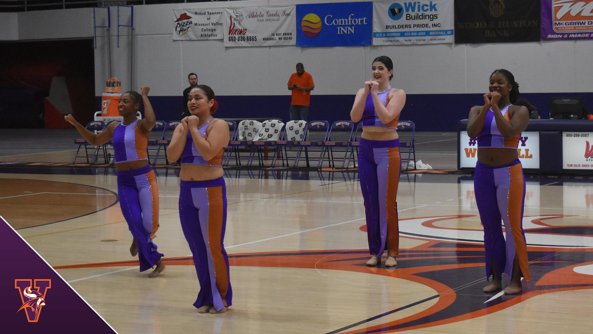 Dance Team Competes at Baker Classic