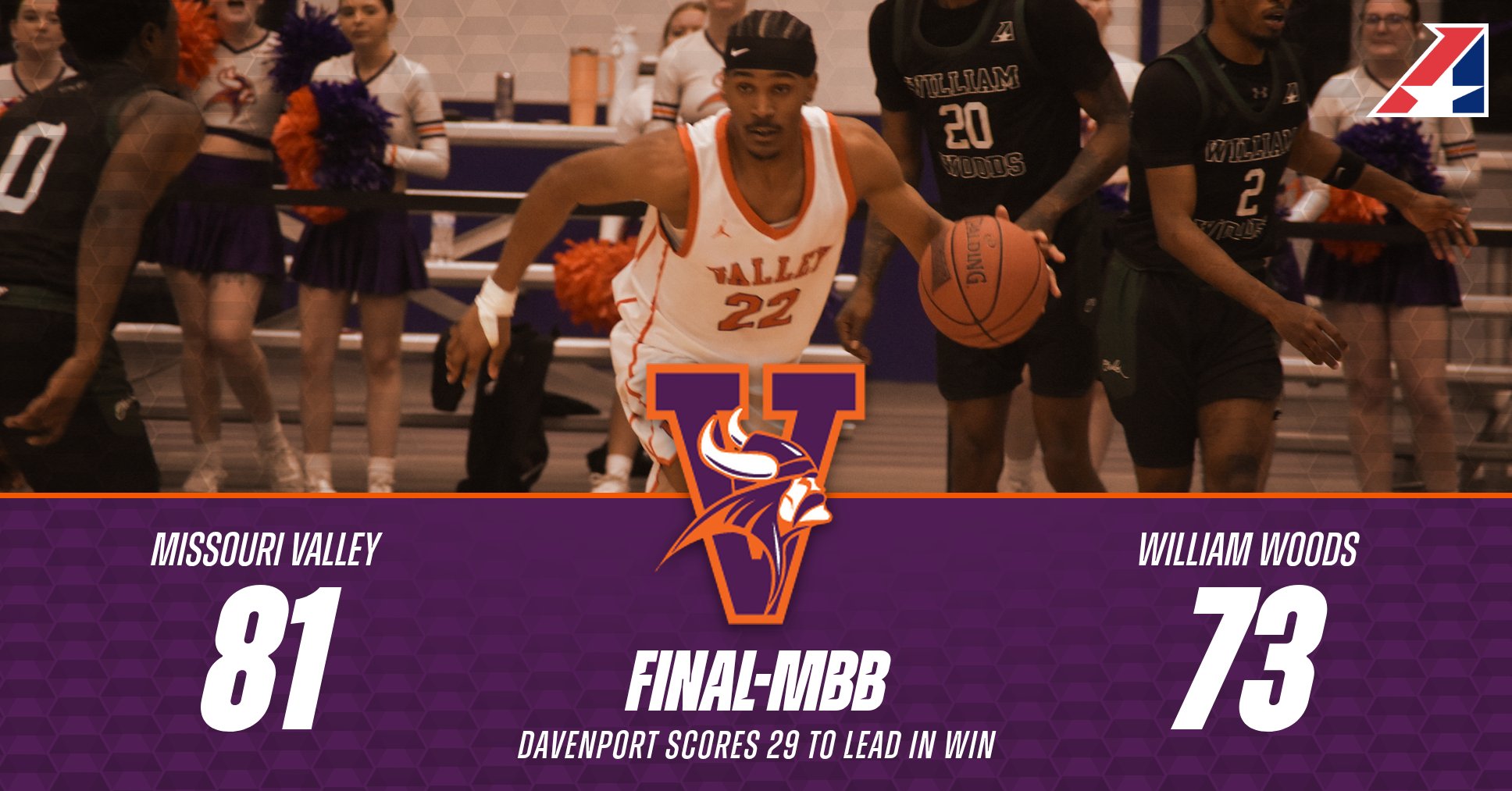 Men's Basketball Holds Off William Woods in Home Win