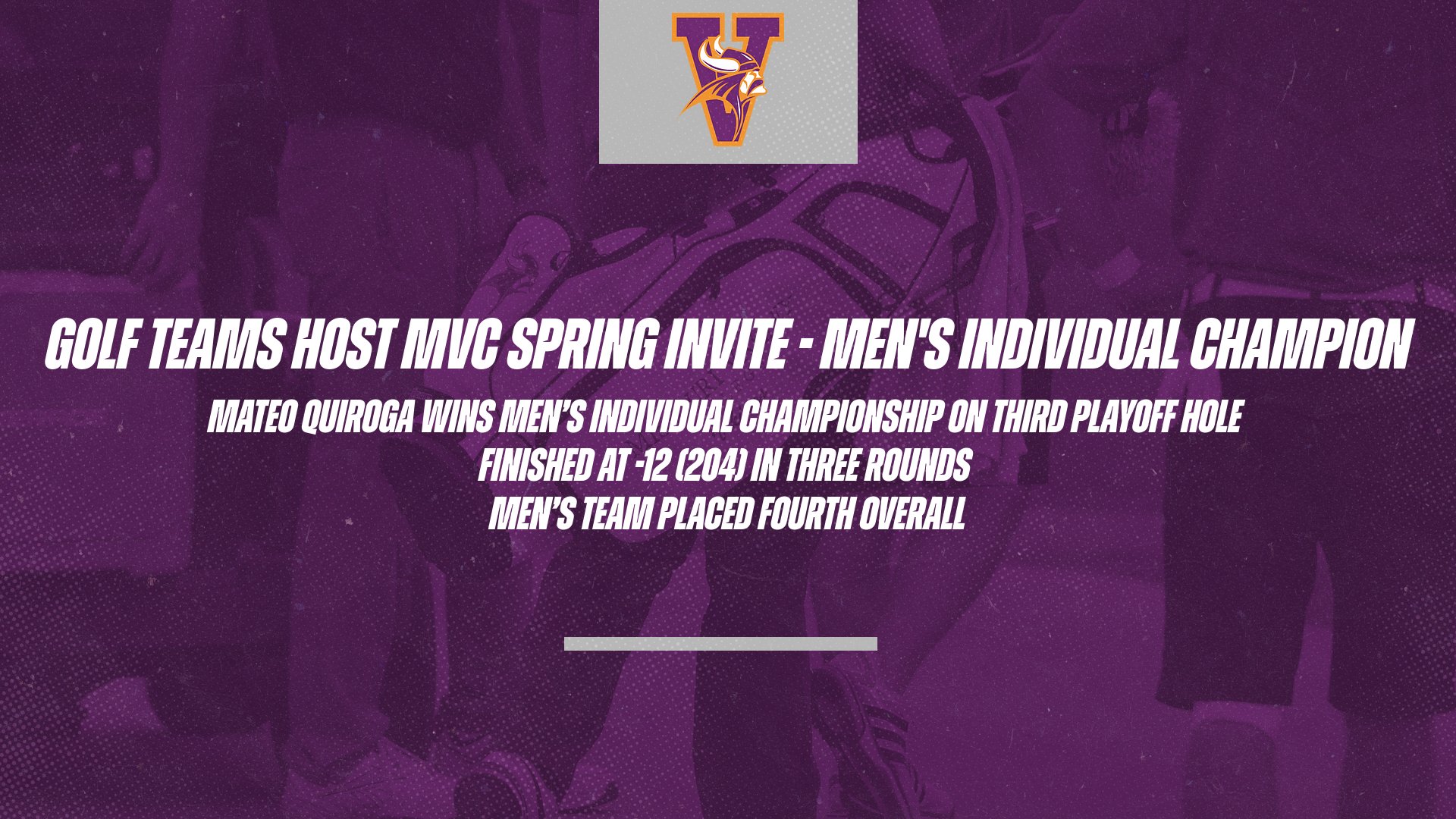Golf Teams Host MVC Spring Invite