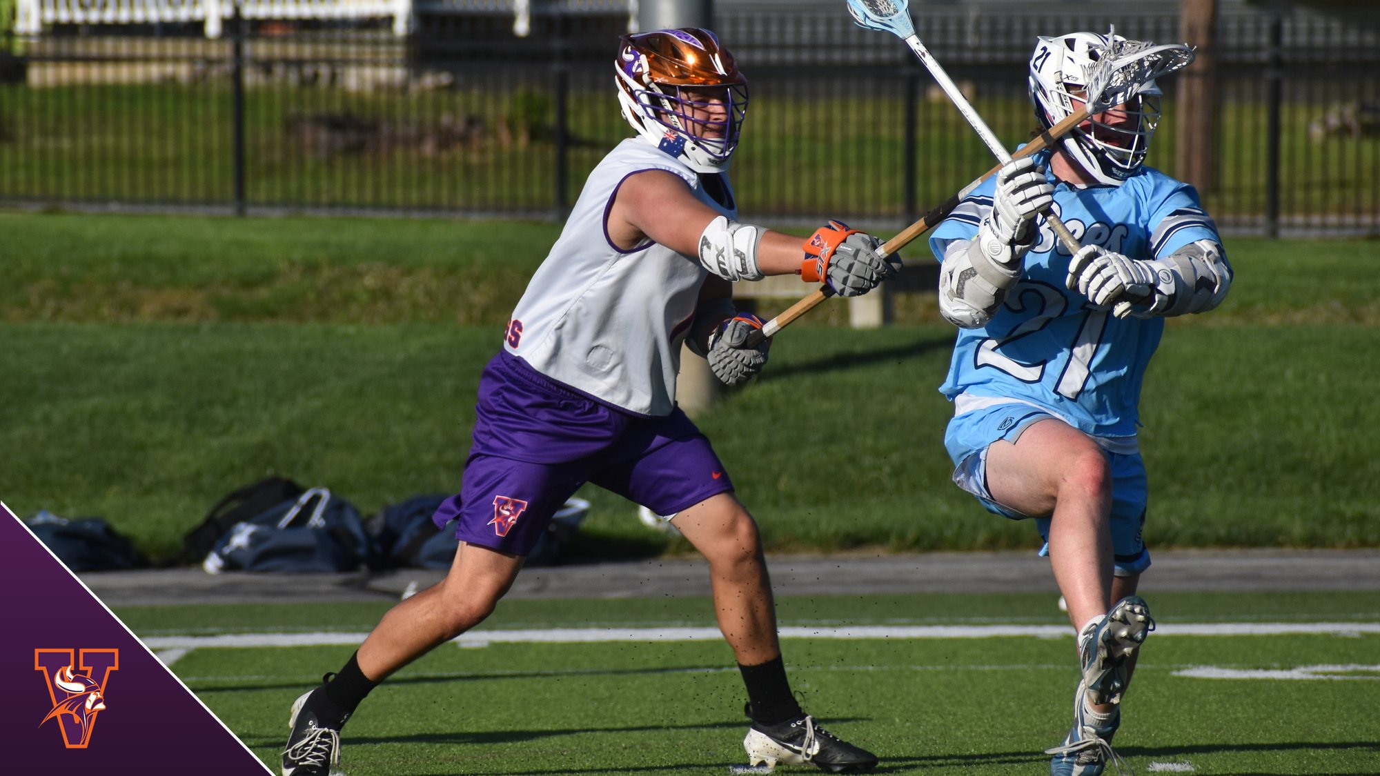 Men's Lacrosse Hosts St. Ambrose for Heart Contest