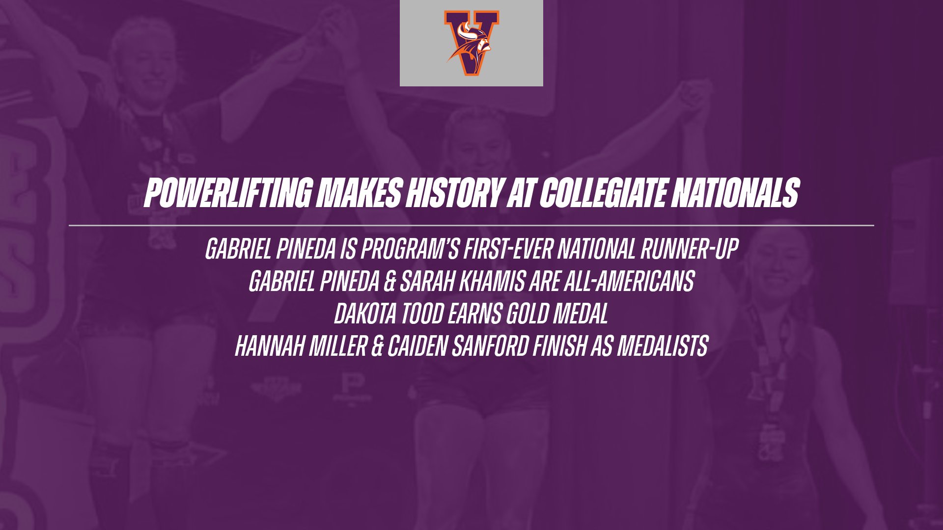 Powerlifting Creates Program History at Collegiate Nationals