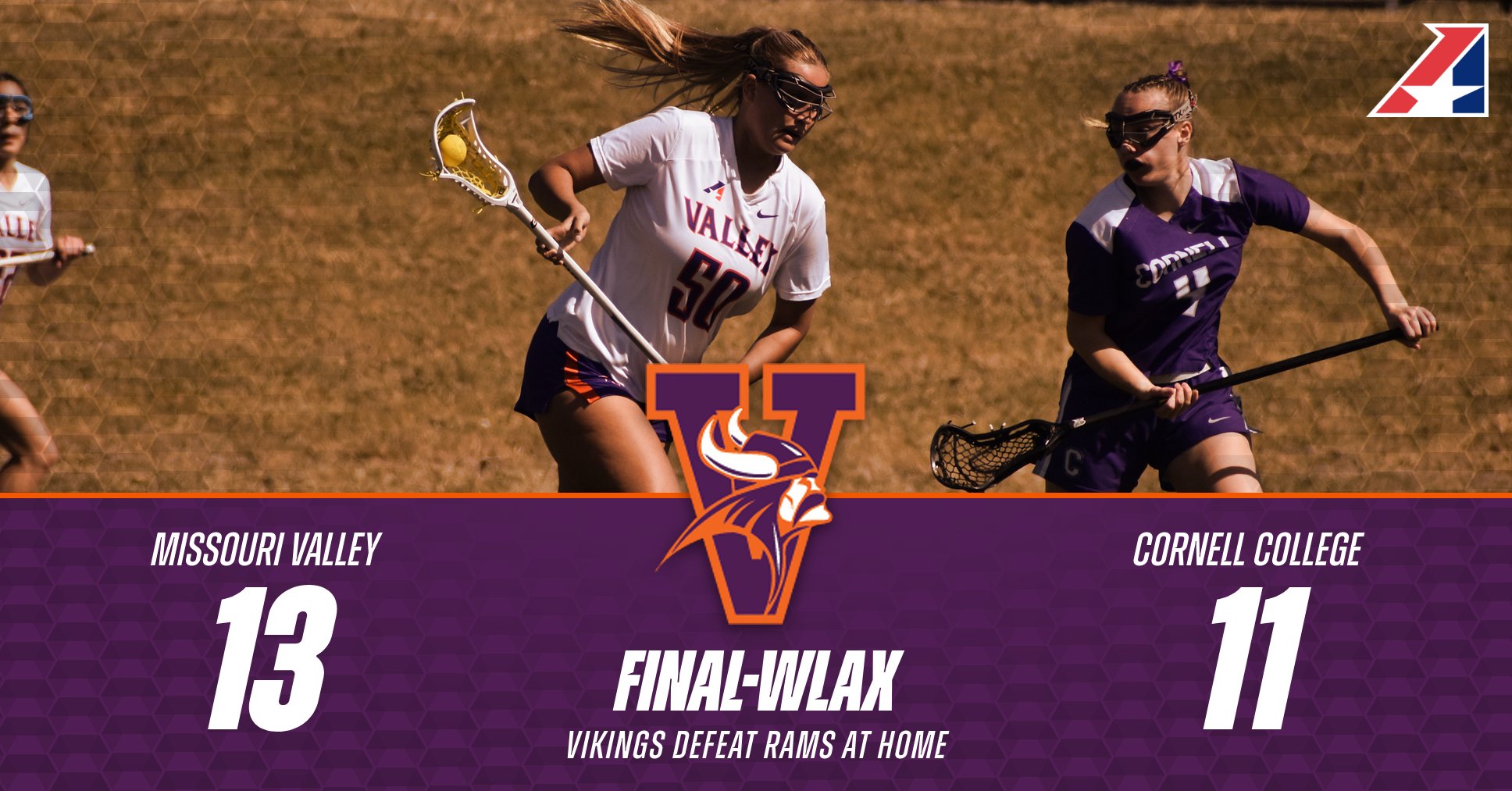 Women's Lacrosse Defeats Cornell College at Home