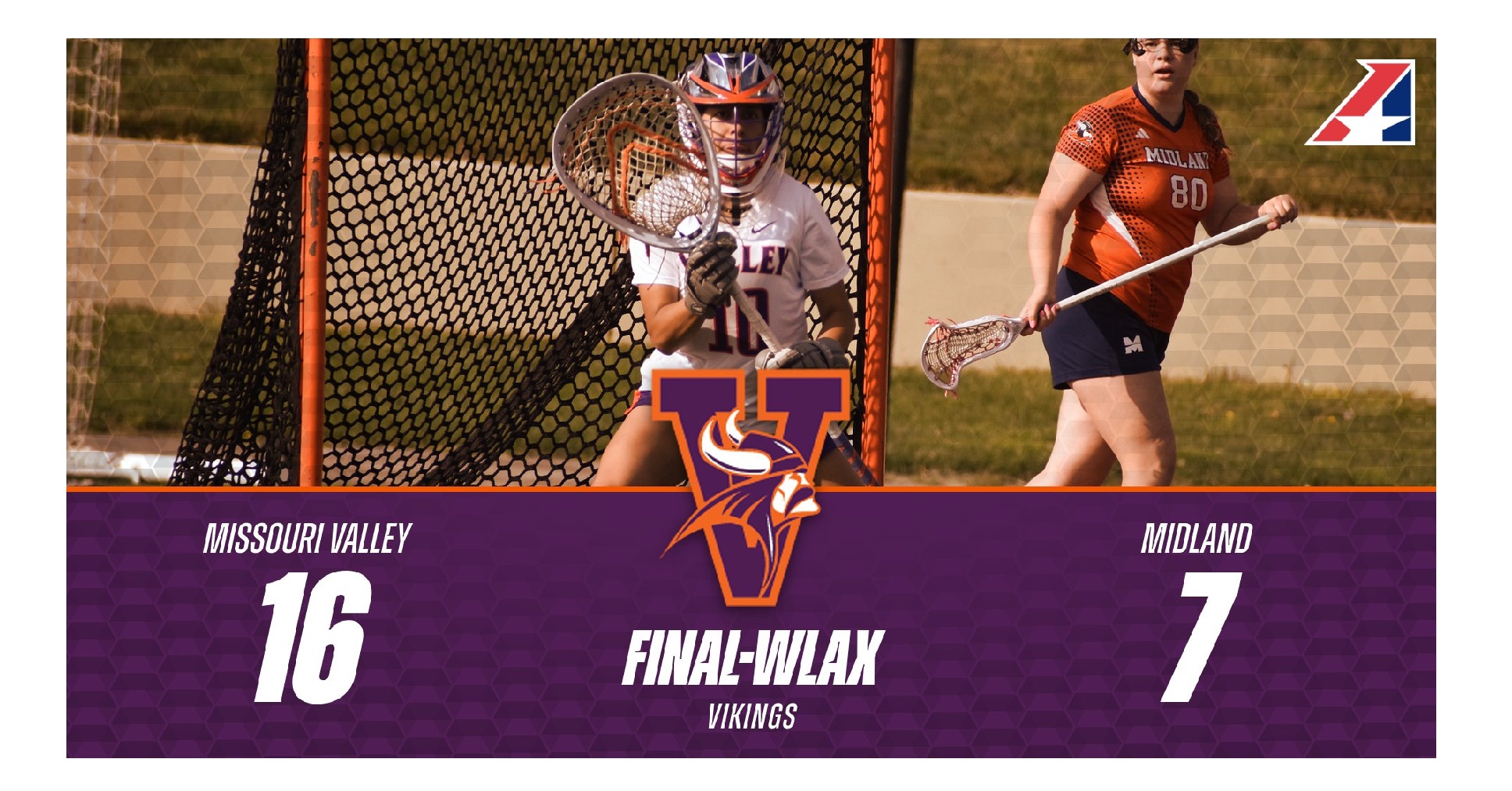 Women's Lacrosse Closes Regular Season With Win Over Midland