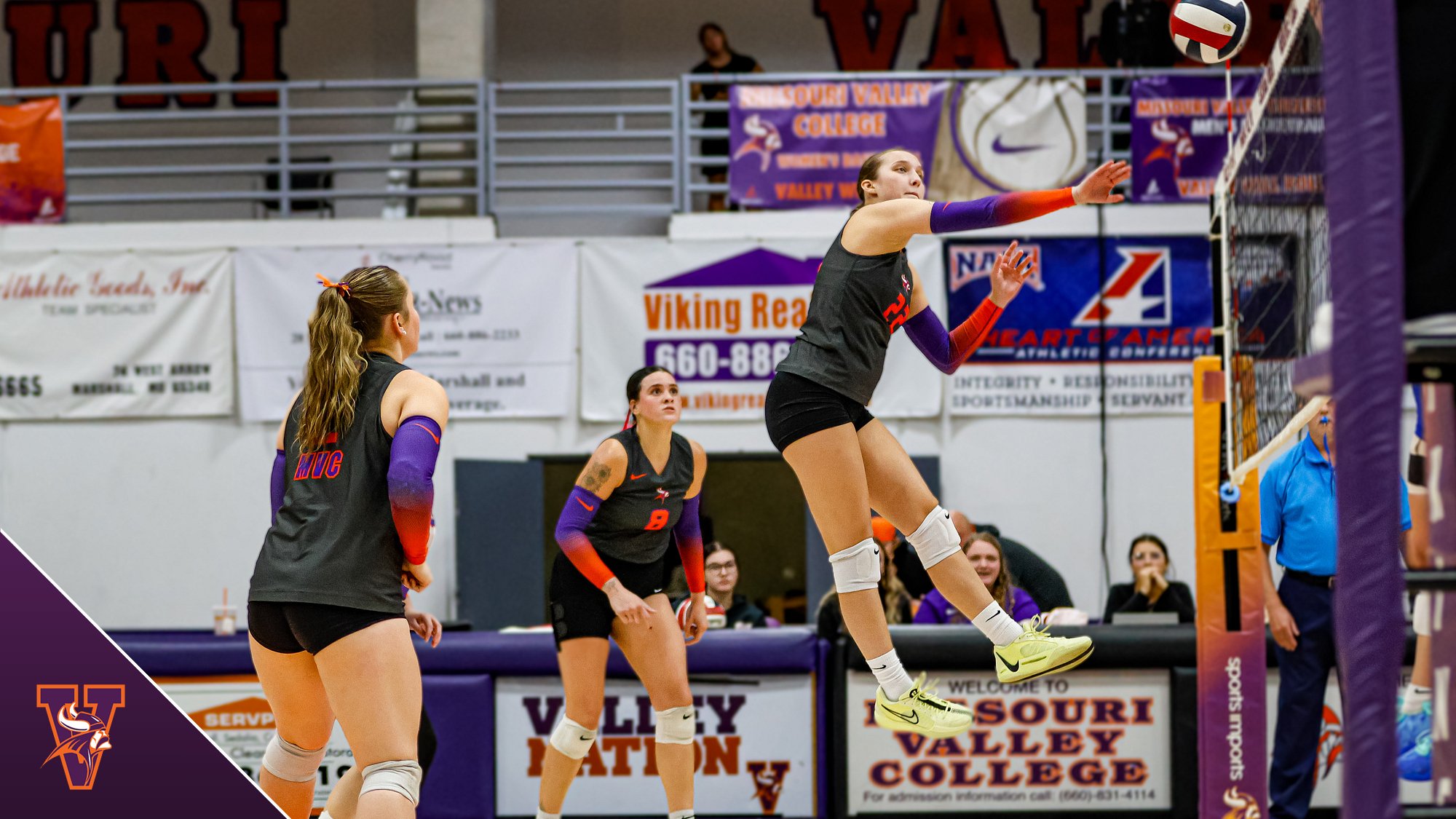 Women's Volleyball Falls on the Road to Park